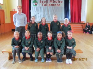 Mr. Hickey and the junior problem solvers.